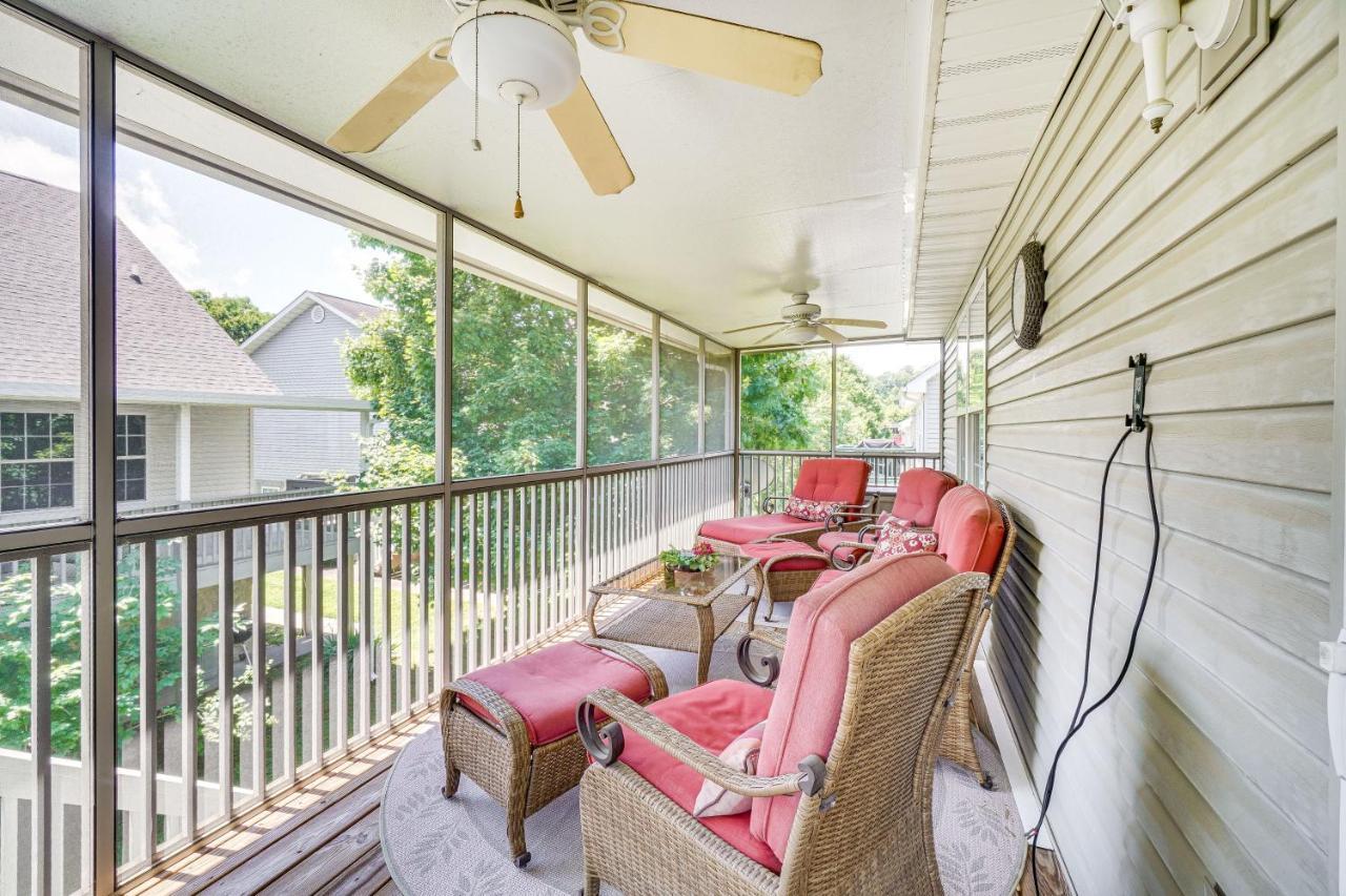 Pigeon Forge Home With Screened Porch, 3 Mi To Town! Exterior photo